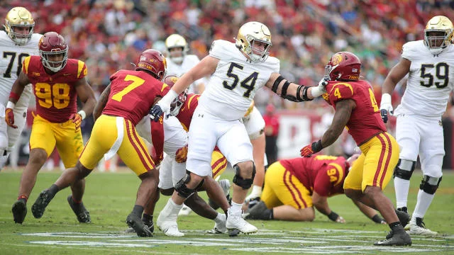 Notre Dame’s Anthonie Knapp Out for College Football Playoff National Championship as Injury Woes Mount for the Irish